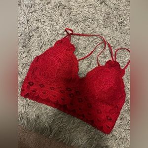 Red Bralette